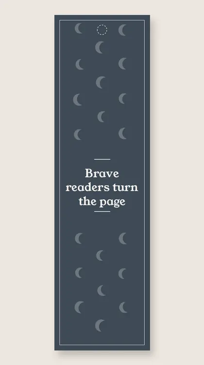 Halloween bookmarks: Brave readers turn the page