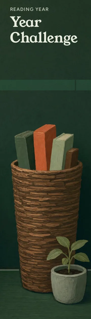 Reading Year, Year Challenge: illustrated front.